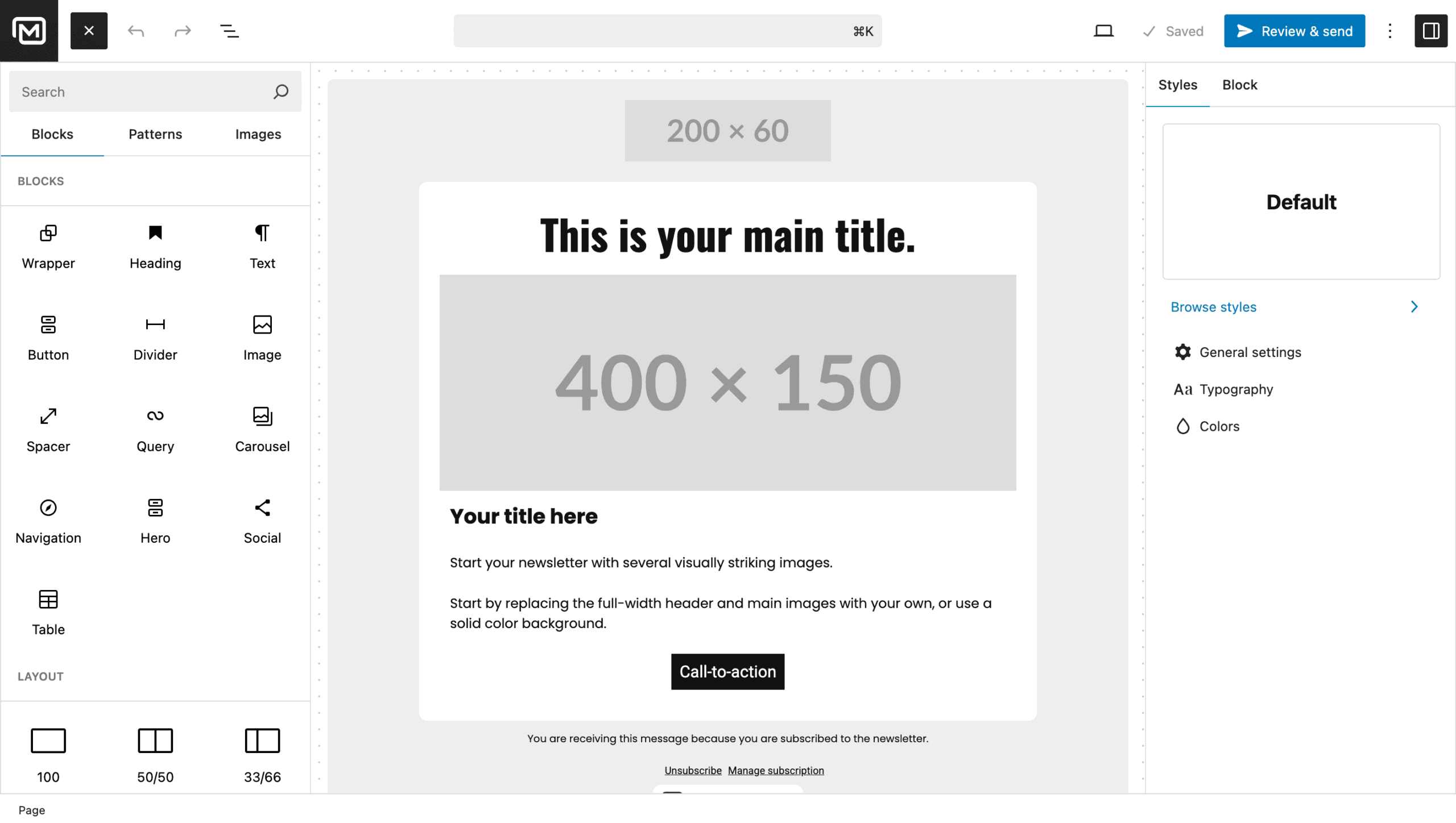 MailerPress Editor