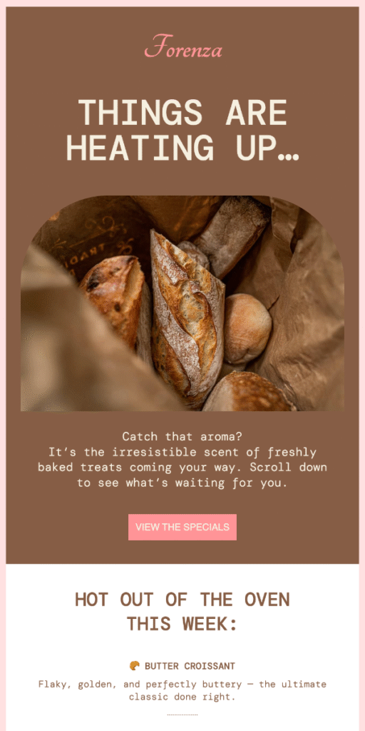 Bakery – Le modèle culinaire