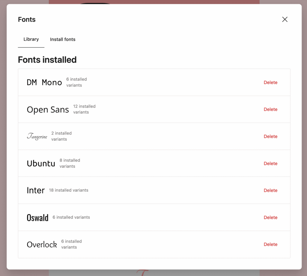 MailerPress Font Manager