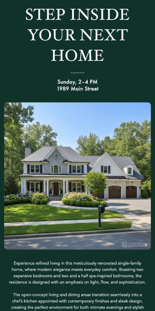 Horizon Estate – Show Sell Connect