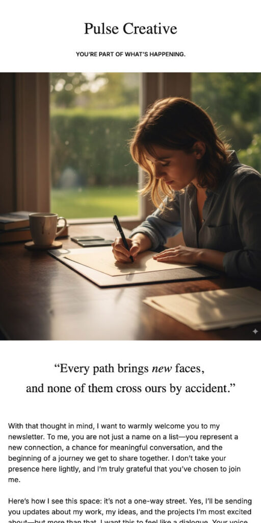 Pulse Creative – Un design audacieux pour les esprits créatifs