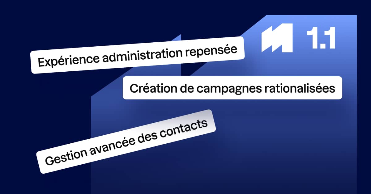 MailerPress 1.1 : un tableau de bord affiné et une gestion des contacts améliorée
