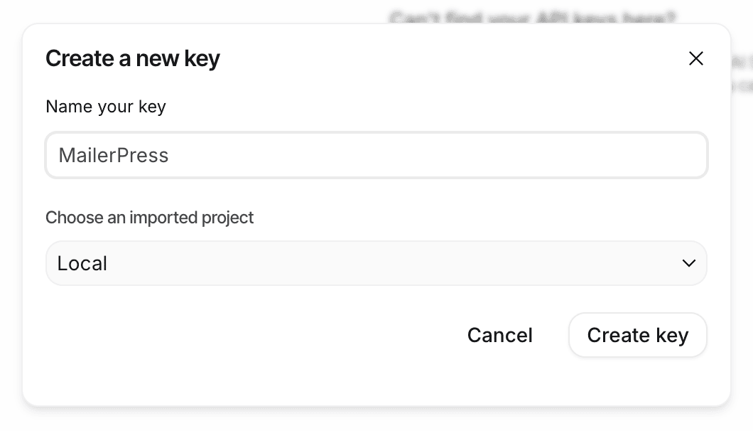 Create a Nano Banana API Key for MailerPress