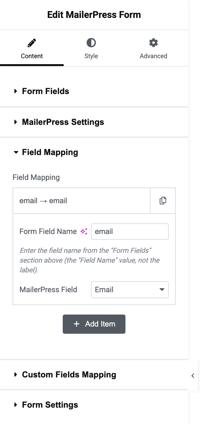 mailerpress elementor integration 2