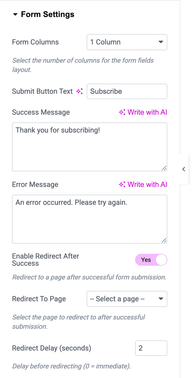 mailerpress elementor integration 3