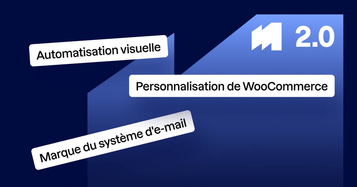 MailerPress 2.0 : automatisations en bêta, personnalisation des e-mails WordPress et WooCommerce