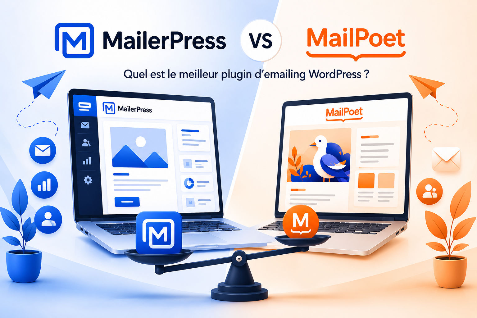 mailerpress vs mailpoet fr