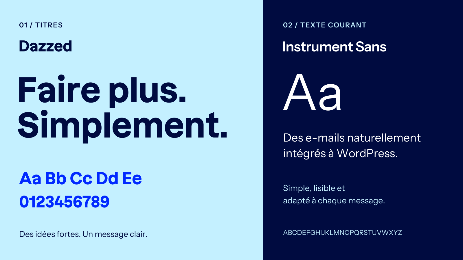 mailerpress typography v2 fr